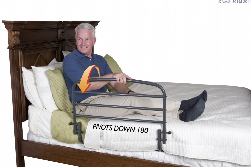 college dorm bed safety rails